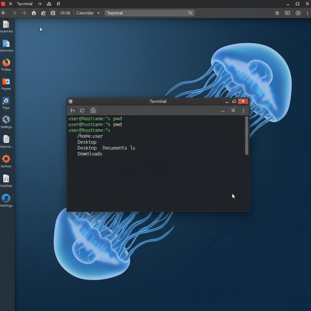 Prerequisites linux terminal screenshot