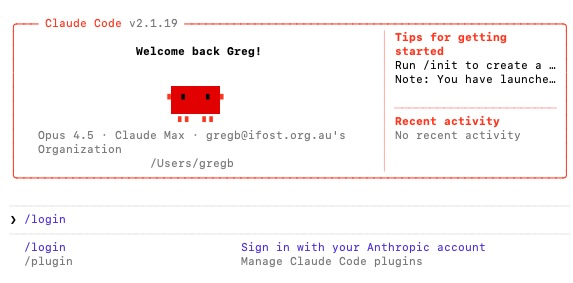 Prerequisites authenticate step1 screenshot