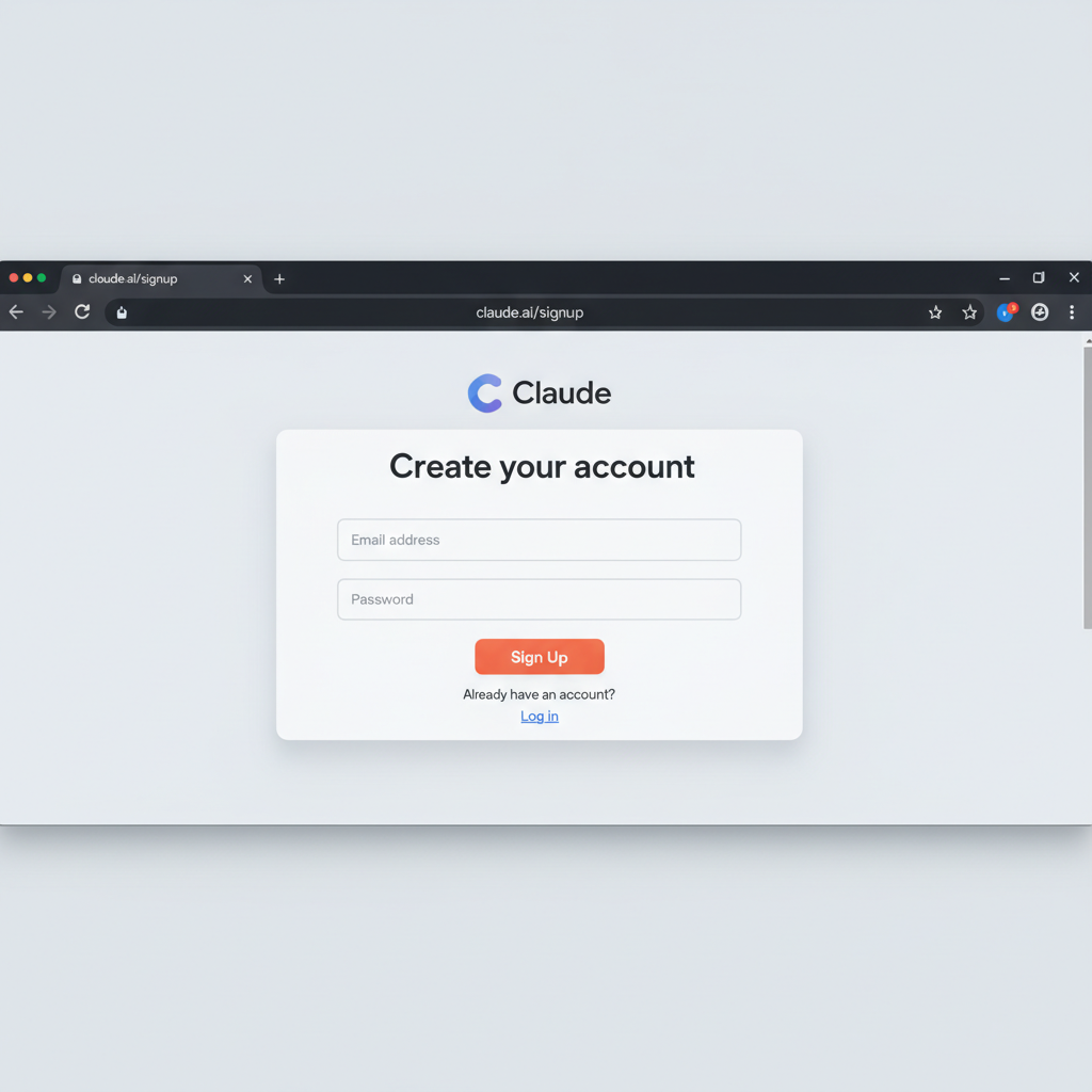 Prerequisites claude account screenshot